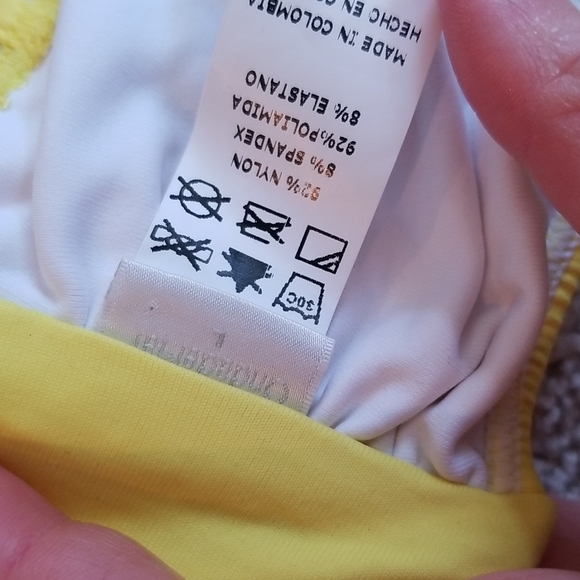 NWT OndadeMar strapless bikini top L bottom M - Picture 6 of 11